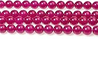 Vista 125 de MJDCB Natural Multicolor Volcanic Lava Stone Round Loose Stone Beads DIY for Jewelry Bracelet Making 15" (6mm, White)