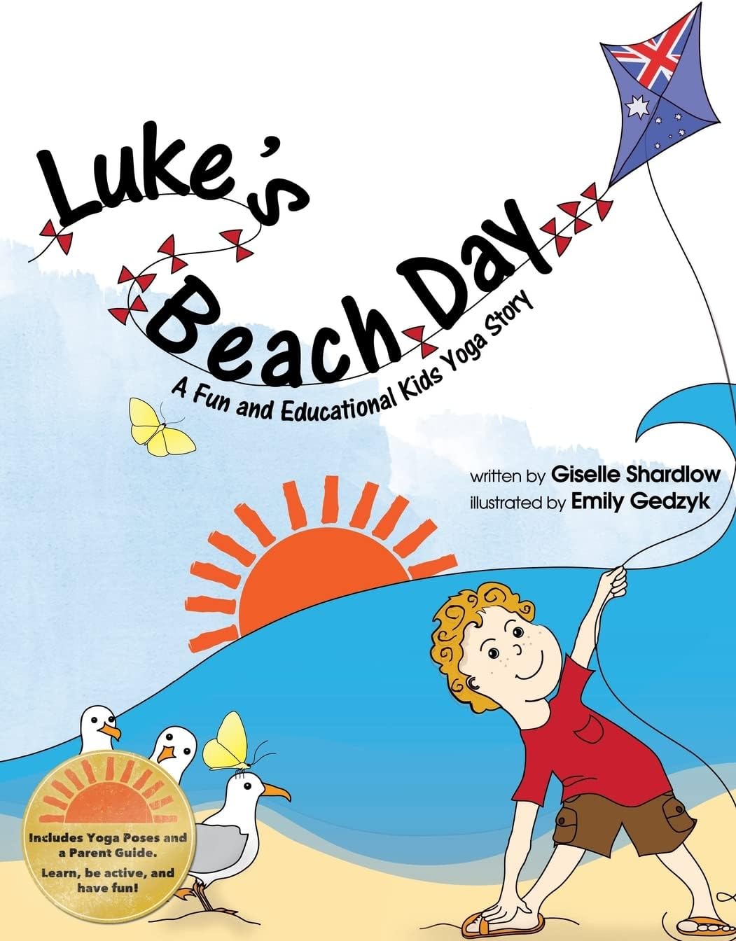 Luke's Beach Day: A Fun and Educational Kids Yoga Story (Kids Yoga Stories) Paperback – May 7, 2013