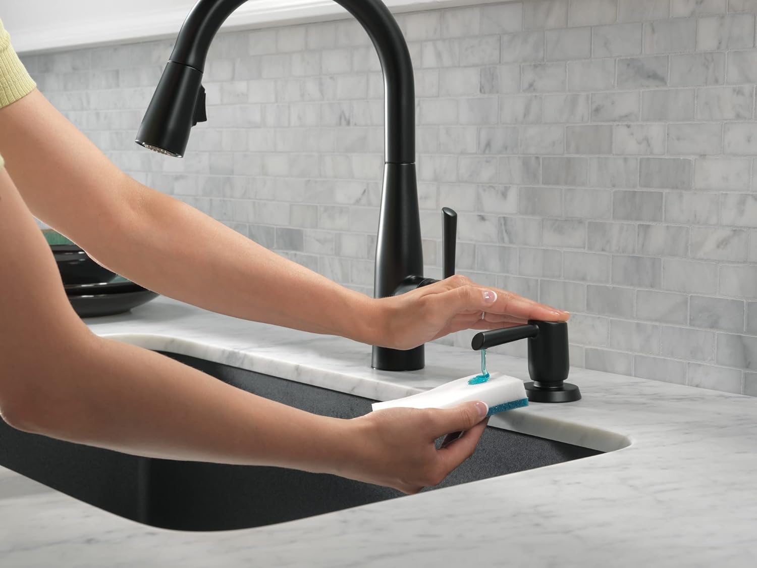 Delta RP100736BL Essa Kitchen Faucet Accessory, Matte Black