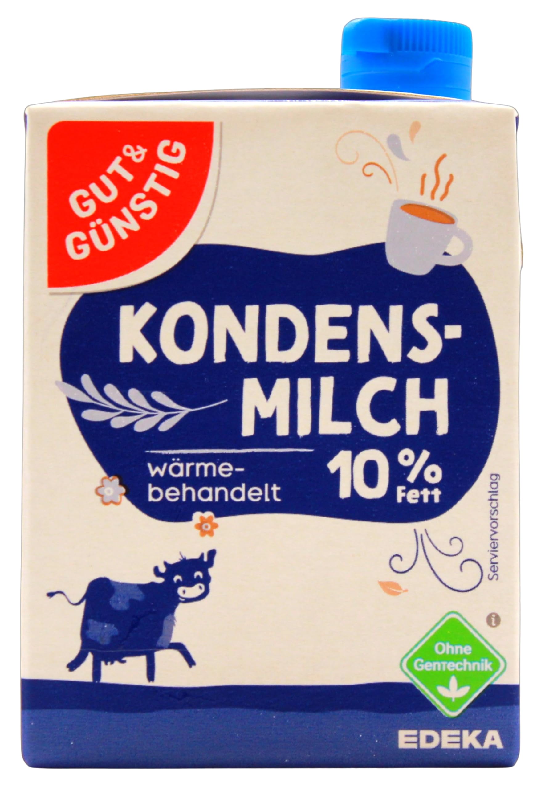 Gut & Günstig Kondensmilch 10% Fett, 20er Pack (20 x 340g)