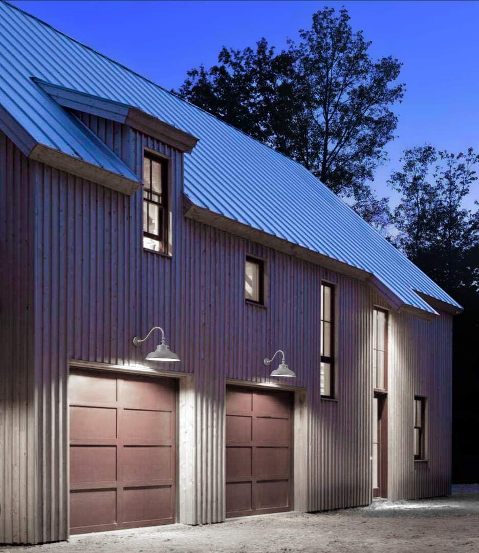 Bеѕt Cуbеr Mоndау 🔥 LEONLITE LED 14 Inch Gooseneck Barn Light, 40W 5000K Wet Location Rated, 4800lm, Photocell Included Swivel Head Dusk to Dawn Outdoor Wall Light, ETL Certified, 5 Years Warranty-White Blасk Frіdау - 80% оƒƒ LEONLITE LED 14 Inch Gooseneck Barn Light, 40W 5000K Wet Location Rated, 4800lm, Photocell Included Swivel Head Dusk to Dawn Outdoor Wall Light, ETL Certified, 5 Years Warranty-White