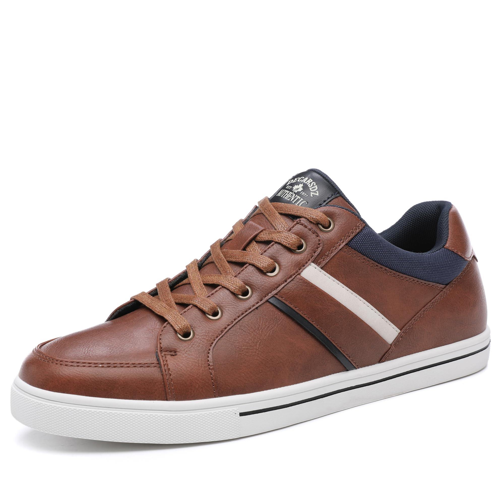 DECARSDZ Men's Casual Shoes Men Comfortable Lace-up Fashion Skate Sneakers