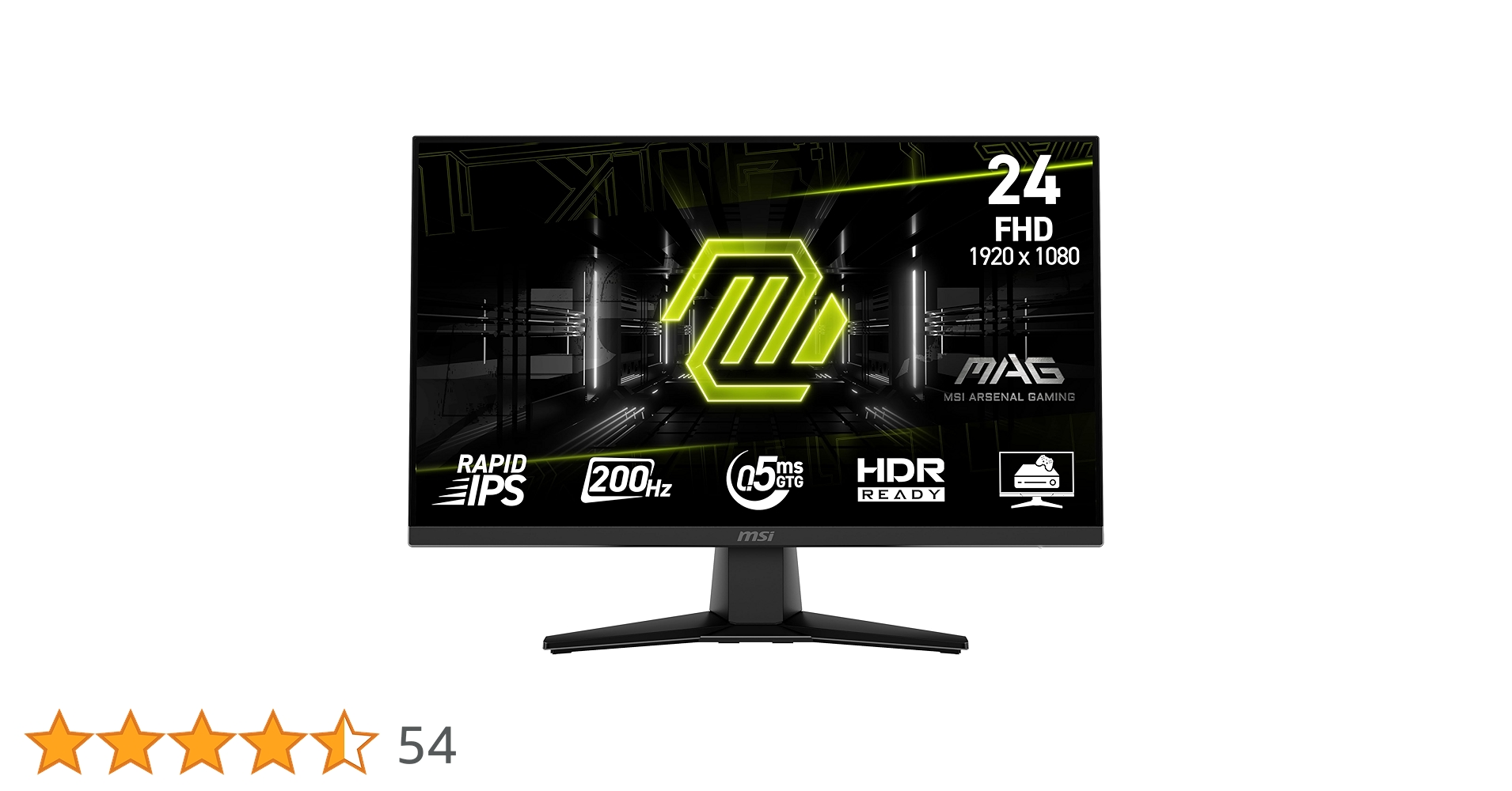 Amazon.co.jp: MSI MAG 242F 24インチ 1920 x 1080 (FHD) ゲーミング