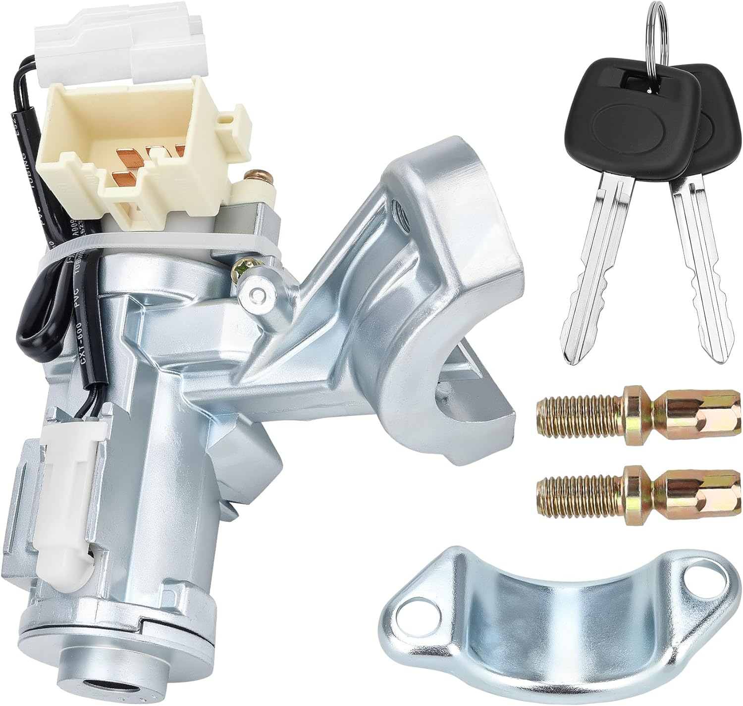 45020064 Ignition Lock Cylinder Switch W/Keys Compatible with 2002-2006 Toyota Camry No Chip Replace 45020-06-4 45020 06 4