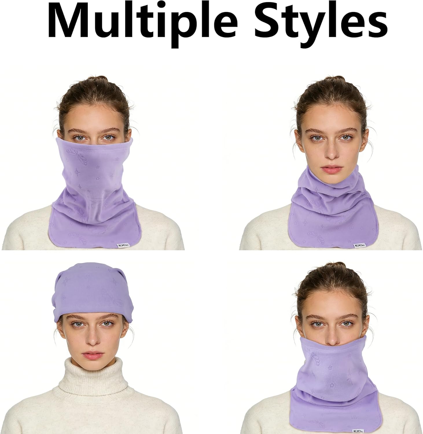 Neck Gaiters for Men Women, Winter Neck Warmer Windproof Face Mask Scarf for Cold Weather Outdoor Sports - Image 6