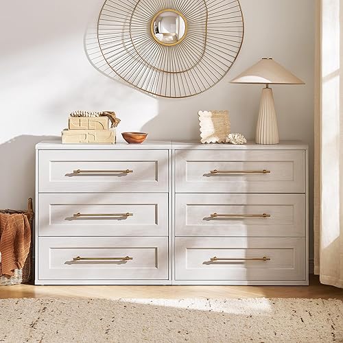 Miniatura 18 de Mopio Blake - Gabinete de almacenamiento, pequeño aparador de exhibición acentuado modular, gabinete de buffet con almacenamiento, credenza de Roble