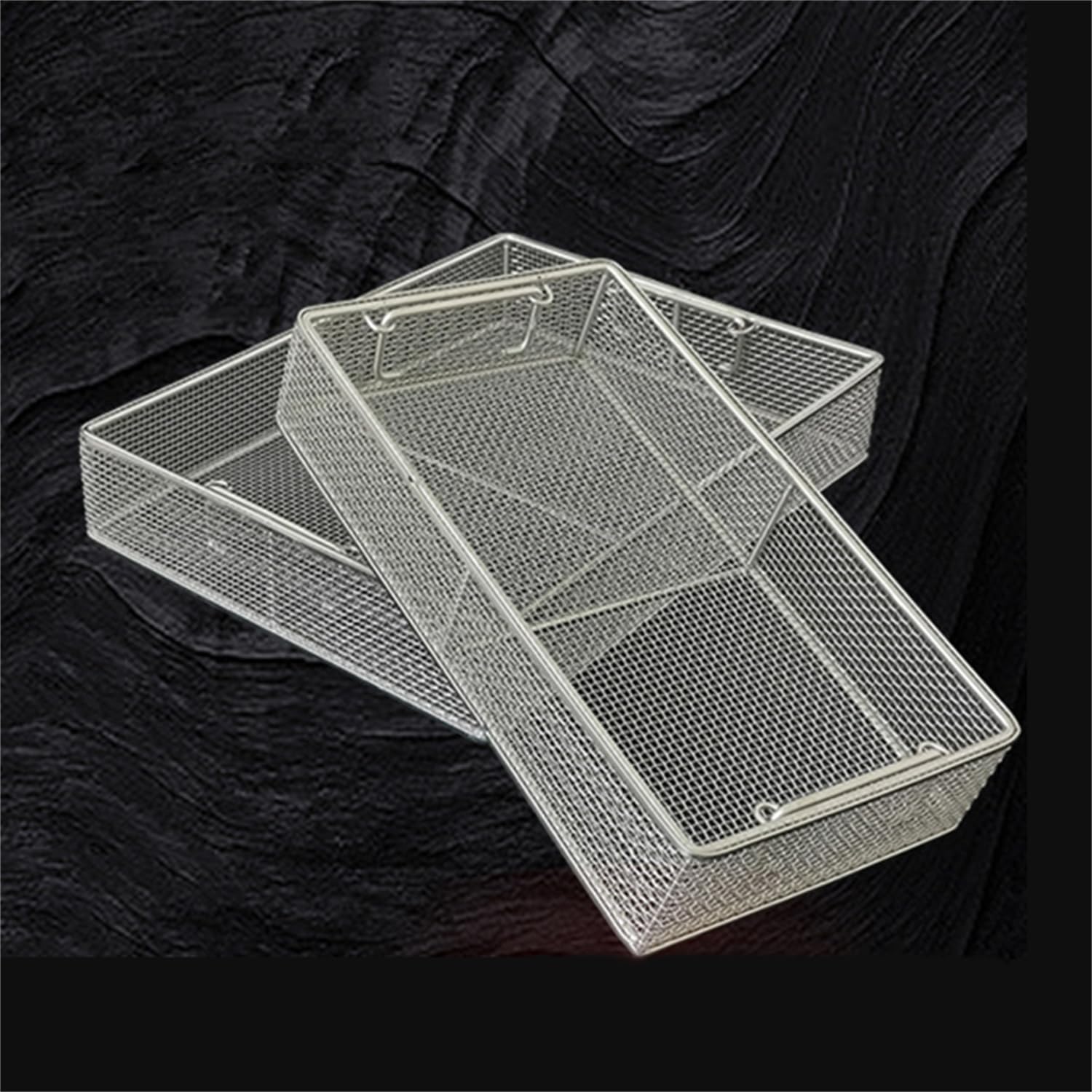 Paniers de nettoyage en acier inoxydable pour plateau d'autoclave