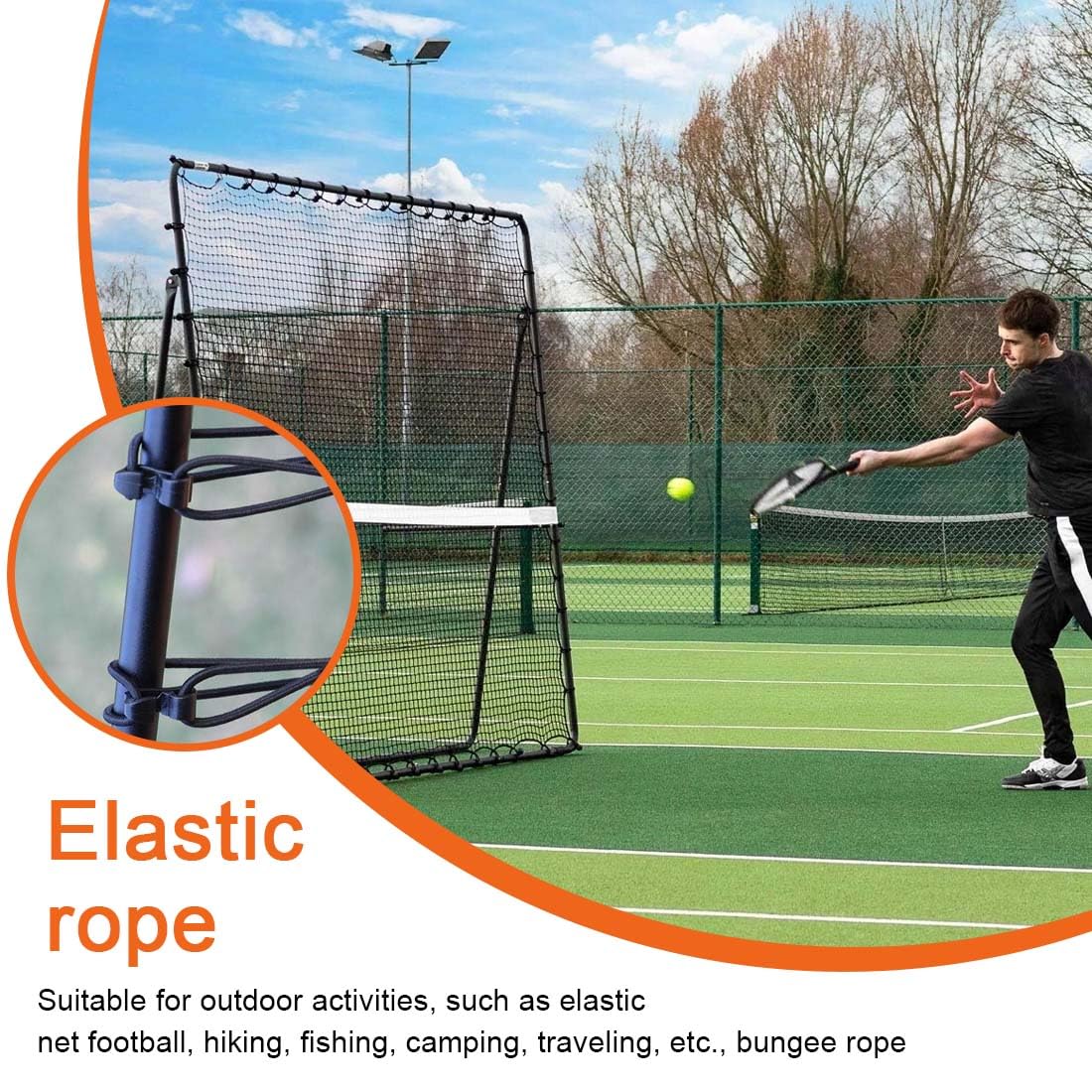 Pitchback Rebounders de Baseball Crochets interchangeables Filet de Rebond