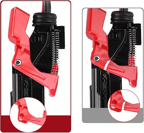 Miniatura 6 de 2 botones de interruptor de repuesto para Dyson V10 V11 con 1 destornillador T8, botón de interruptor de aspiradora, botón rojo ABS para piezas de