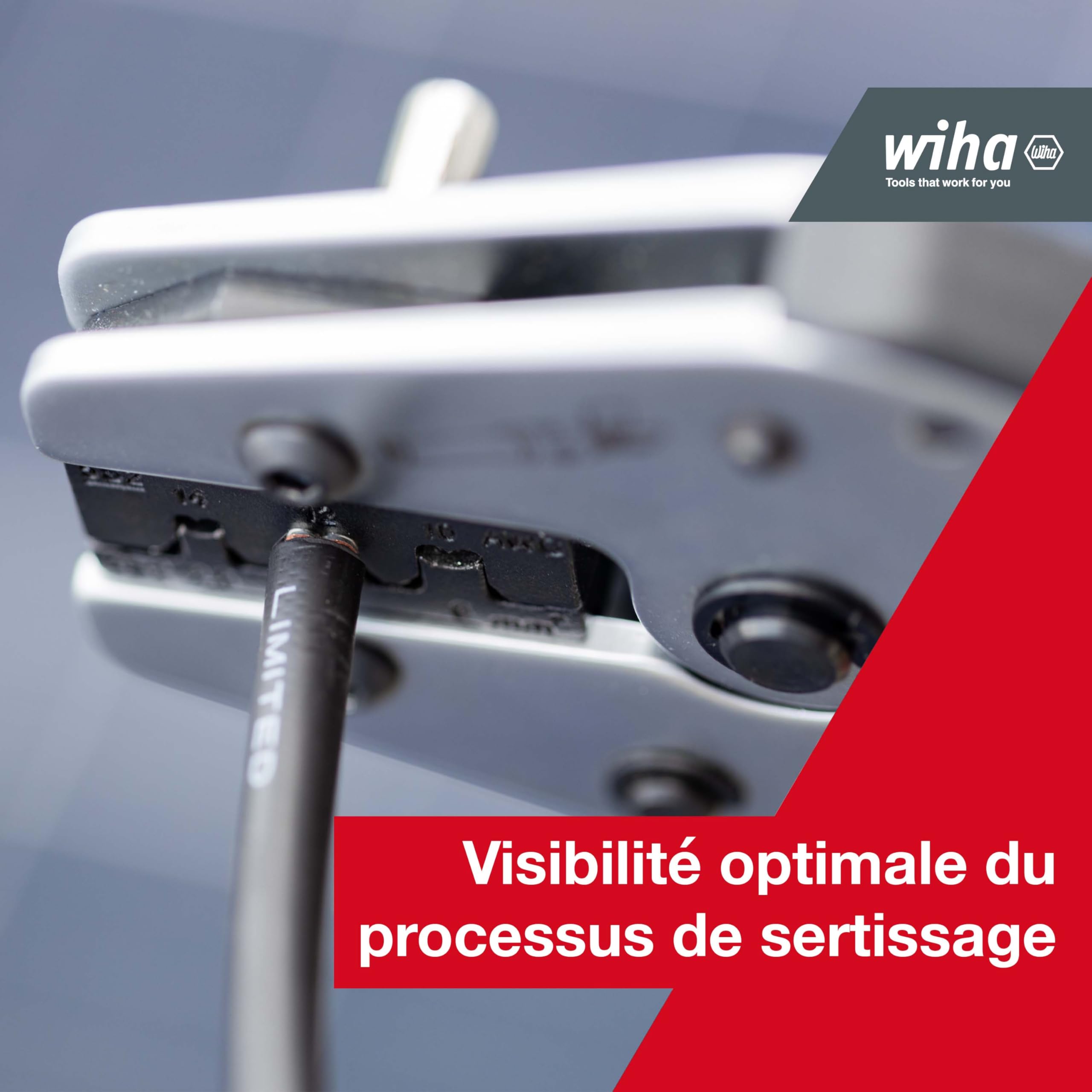 WIHA WERKZEUGE GMBH Herramienta crimpadora para conectores MC4