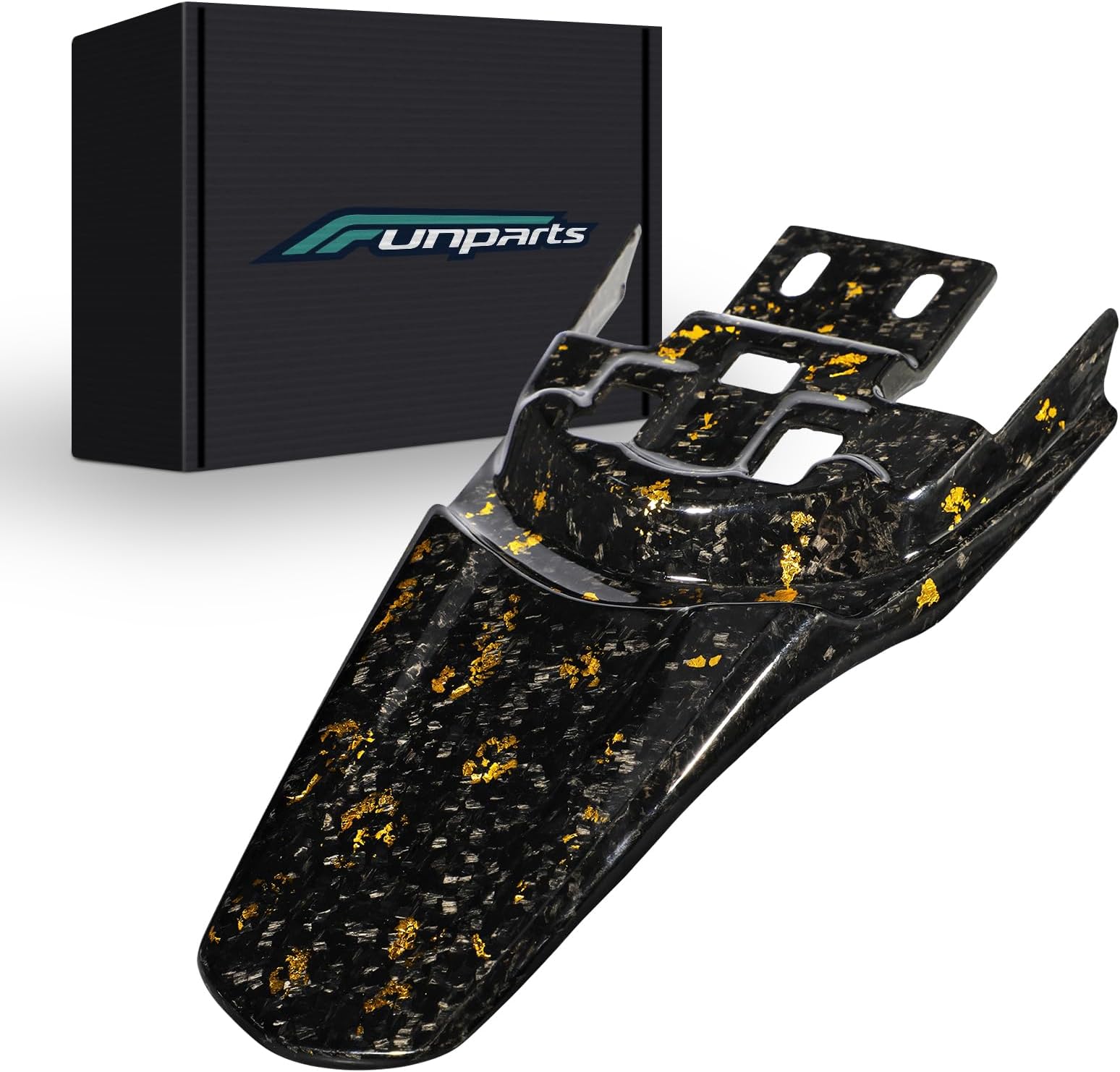 Dirt Bike Rear Fender Mud Guard Carbon Fiber for Surron Sur Ron Light Bee X/S X260 X160 Electric Dirt Bike Gold