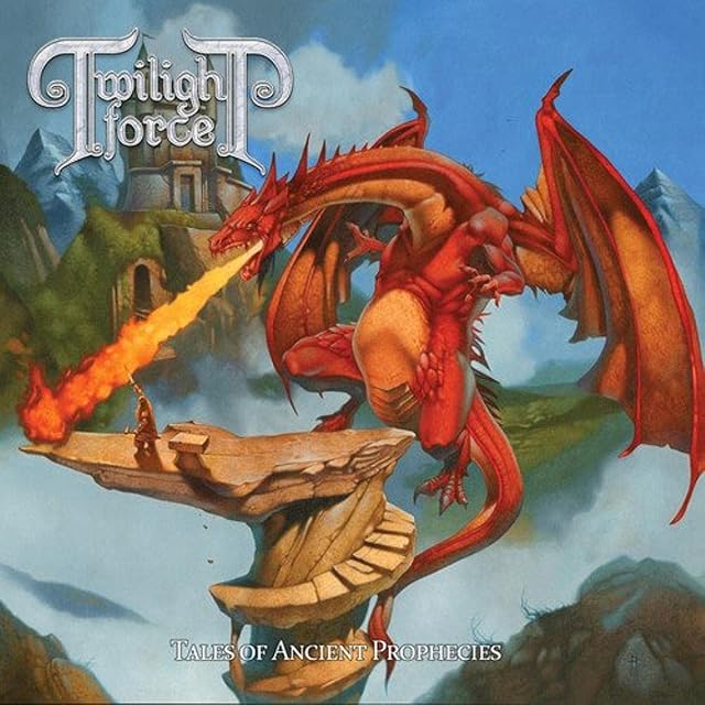 Tales Of Ancient Prophecies por Twilight Force, capa do álbum