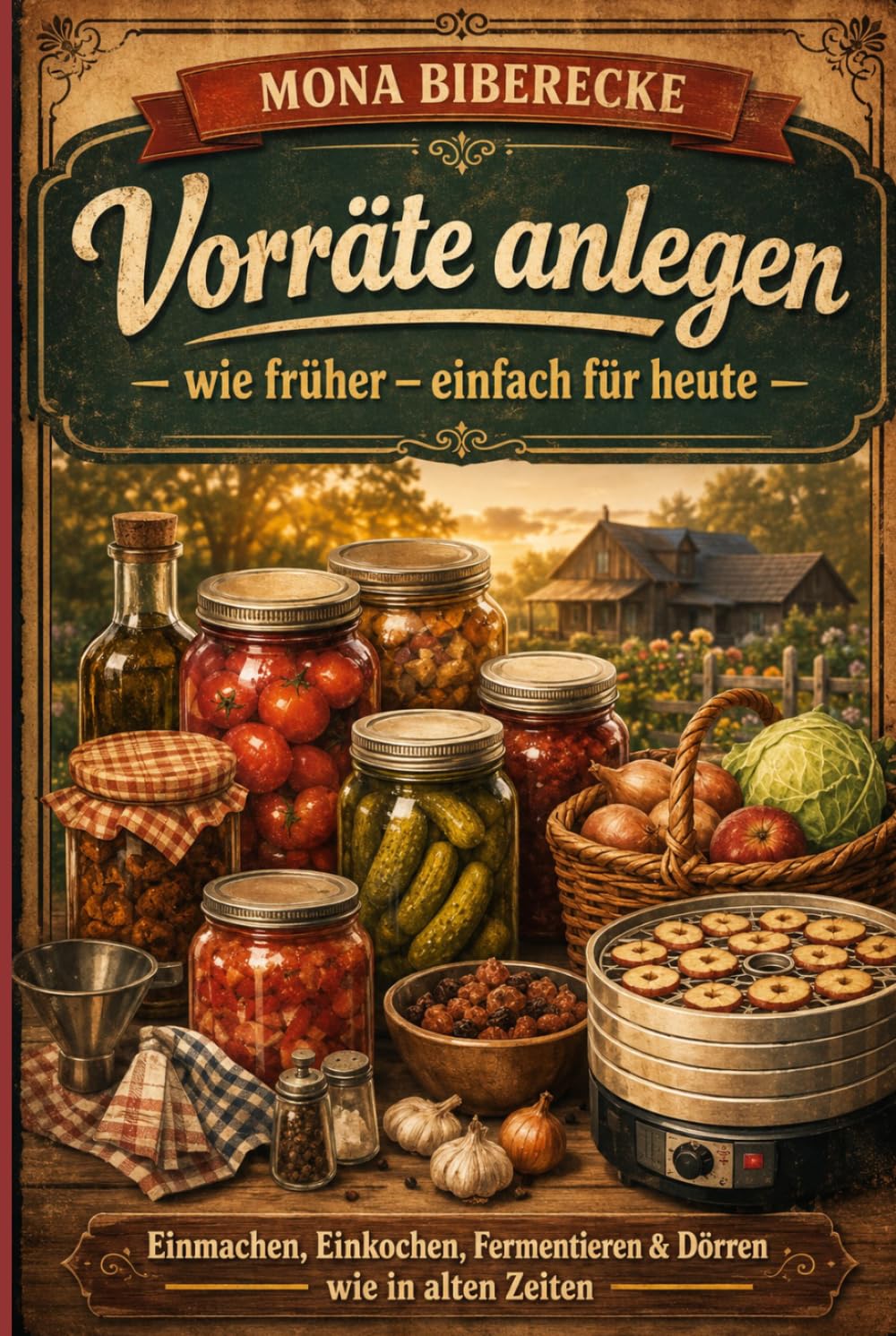 Vorräte anlegen wie früher – einfach für heute: Einmachen, Einkochen, Fermentieren & Dörren: Über 190 Rezepte + Schritt-für-Schritt-Anleitungen für ... (Lebensmittel haltbar machen)