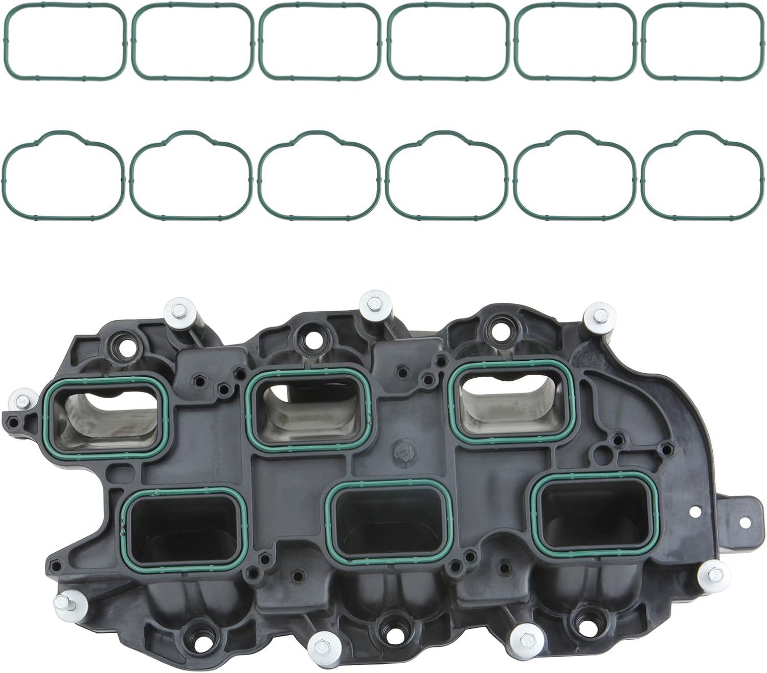 Engine Intake Manifold Compatible with Chrysler Town and Country Dodge Avenger Challenger Charger Journey Jeep Cherokee Grand Cherokee Wrangler JK Ram 1500 C/V ProMaster VW Routan OE 5184199AD