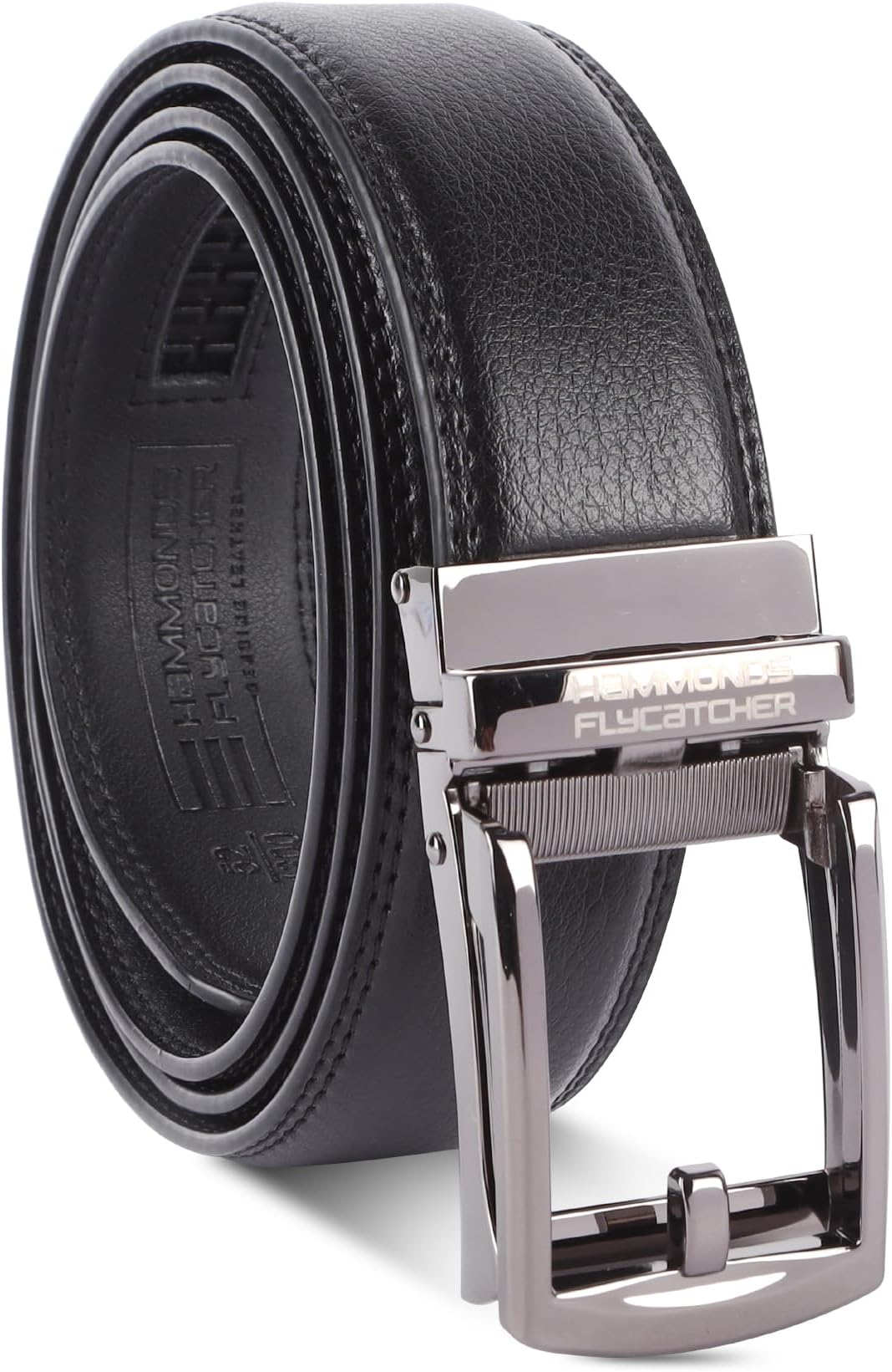 Genuine Leather Belt for Men, Premium Leather Belt with Auto Lock mechanism, Mens Belt Leather Branded with Slide Lock for Everyday Wear