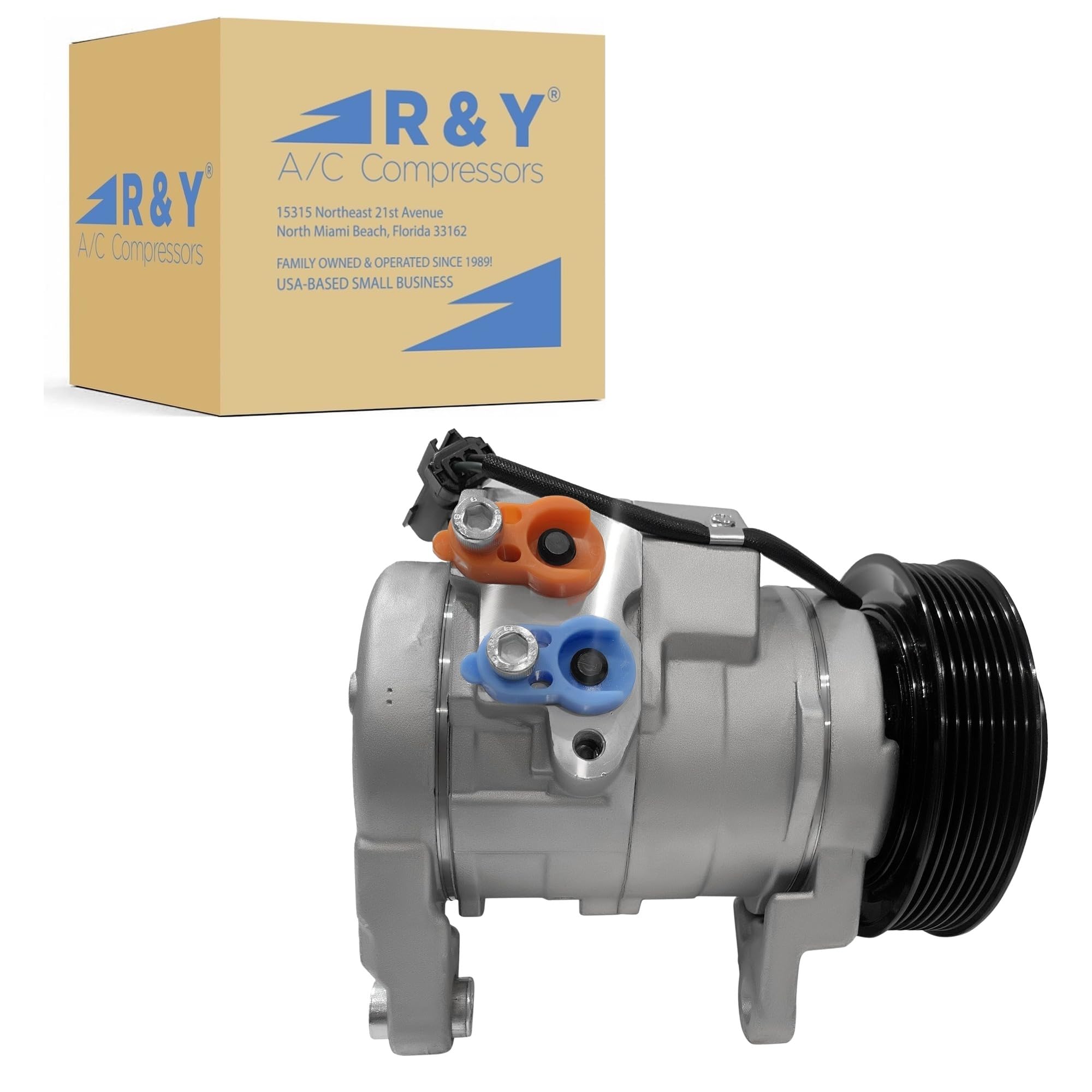 Amazon.com: RYC New AC Compressor and A/C Clutch FH343 (Fits Dodge
