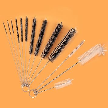 Bottle Brush Straw Cleaning Brush,Bottle Brush Cleaning Brush,Straw Cleaner Brush Set Drink Straws 2 in 1 Set