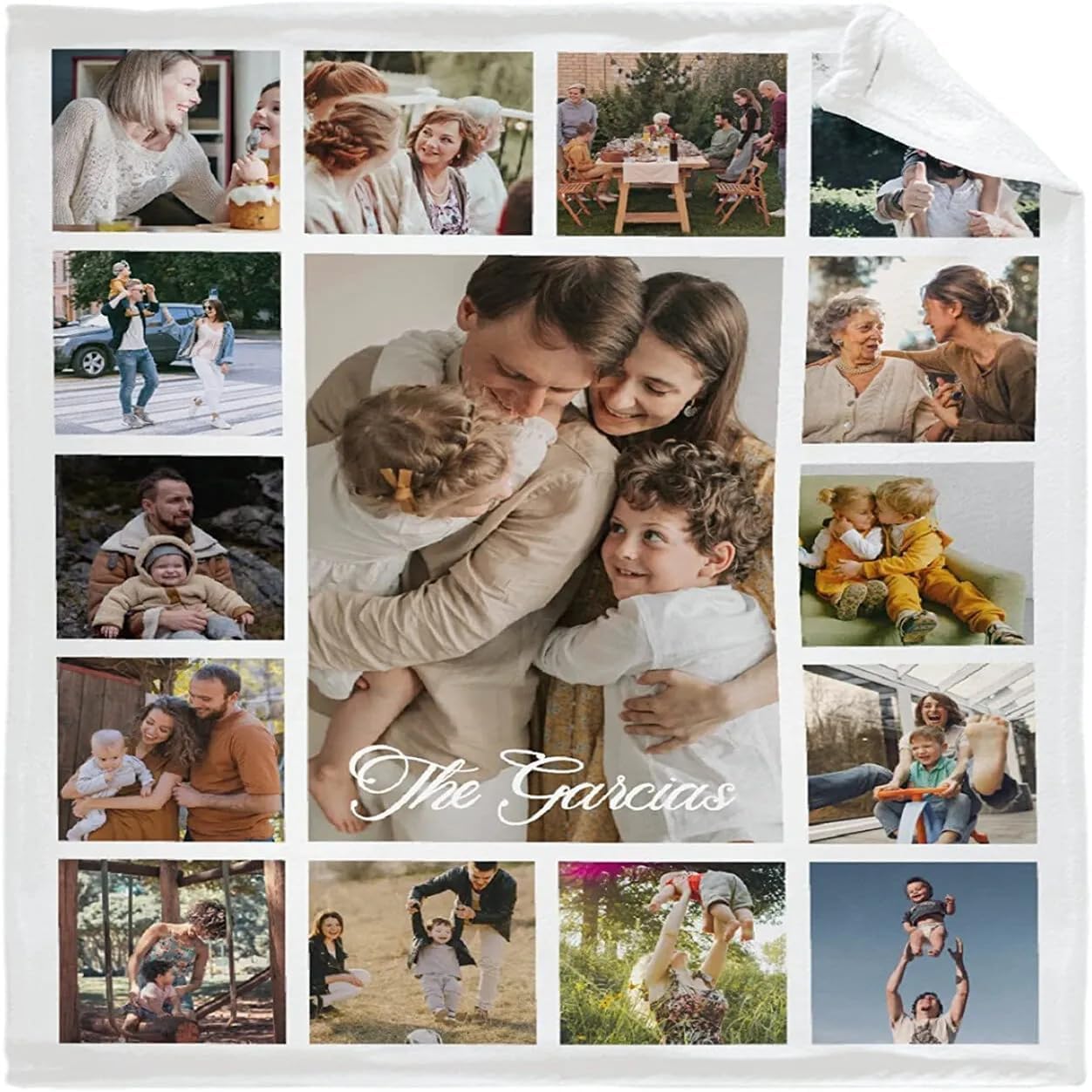 Custom 15 Photos Blanket, 240 X 220 kING sIZEcm, Personalised Picture