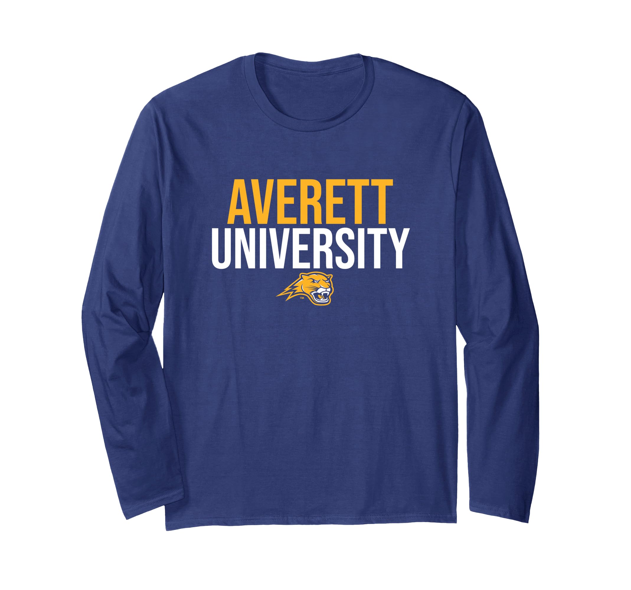 Averett University Cougars Stacked Long Sleeve T-Shirt