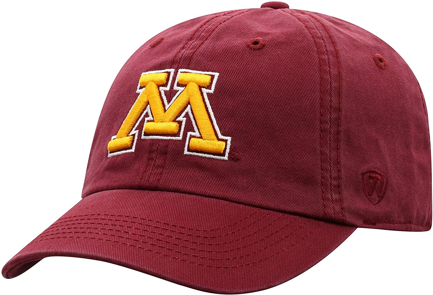 Collegiate Hats - Fitted Caps Adjustable Hats and Snapbacks Available (Adjustable Hat, Minnesota)