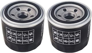 Jvfnxpm HH150-32094 Oil Filter for Kubota BX2200D BX22D BX23D B20 B21 B26 ZD1211 ZD1211 ZD25 ZD28 ZD326 ZD331 ZG327 B5100 B5200 B6100 B6200 B7100 B7200 Tractors - 2 Pack