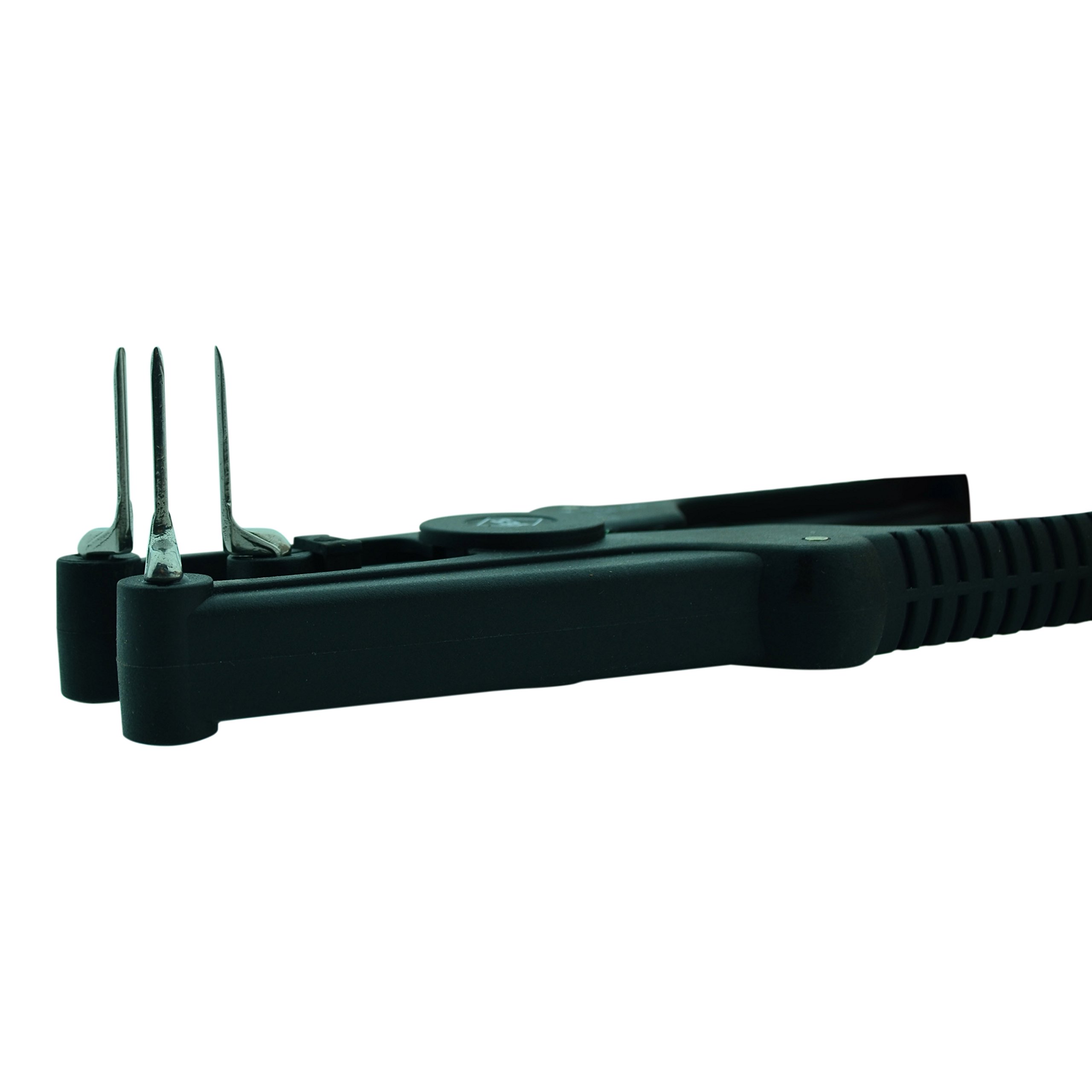 Pinza a tre punte per attrezzi fino a 0-2 per beccucci tubi isolanti, 195 mm, max. 28 mm, impugnatura ergonomica, garanzia limitata