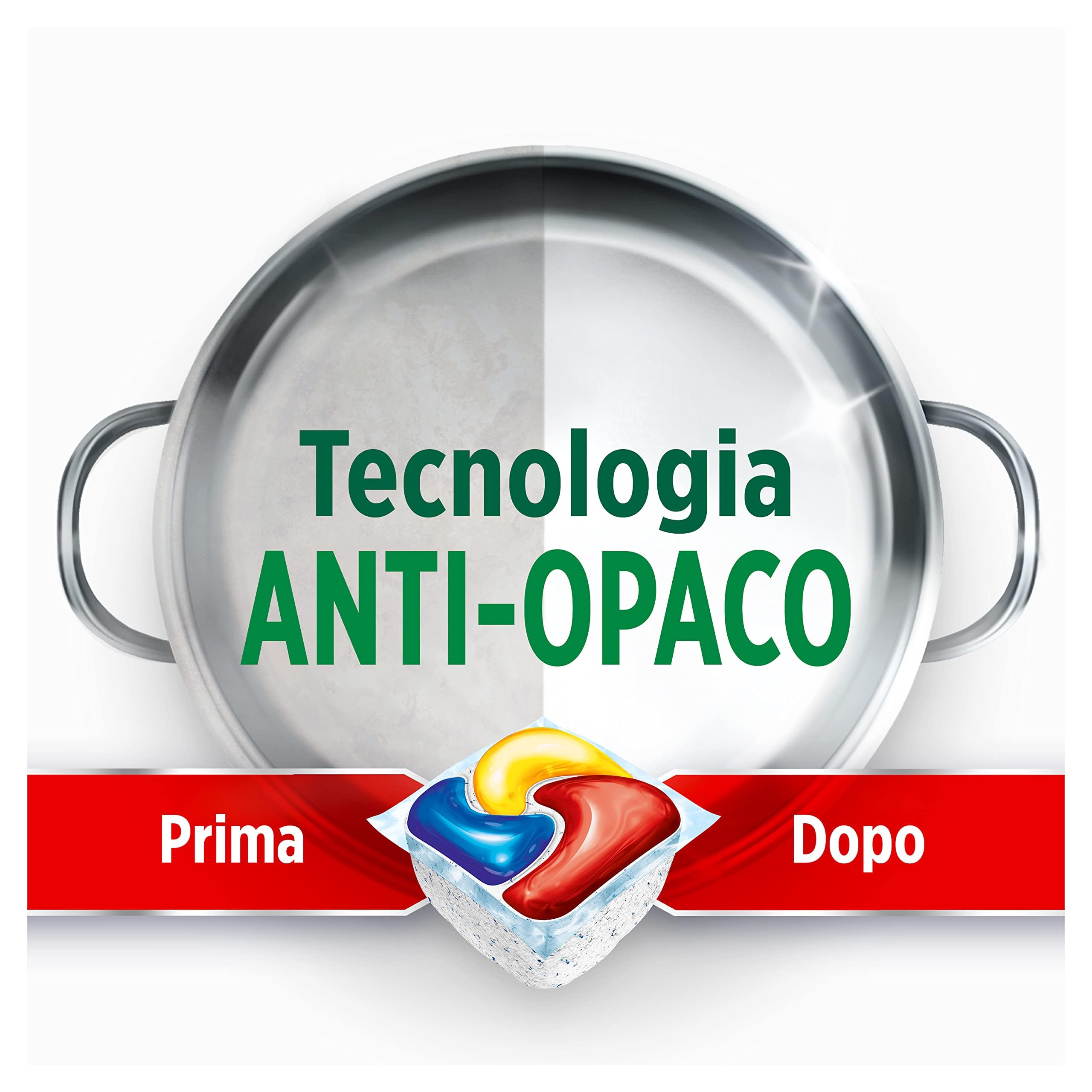 Fairy Platinum Detersivo Pastiglie Lavastoviglie Plus Complete, Brillantante, 150 Capsule, Limone, Tecnologia Anti-Opaco, Contro Il Grasso e le Incrostazioni Ostinate Anche Nei Cicli Brevi