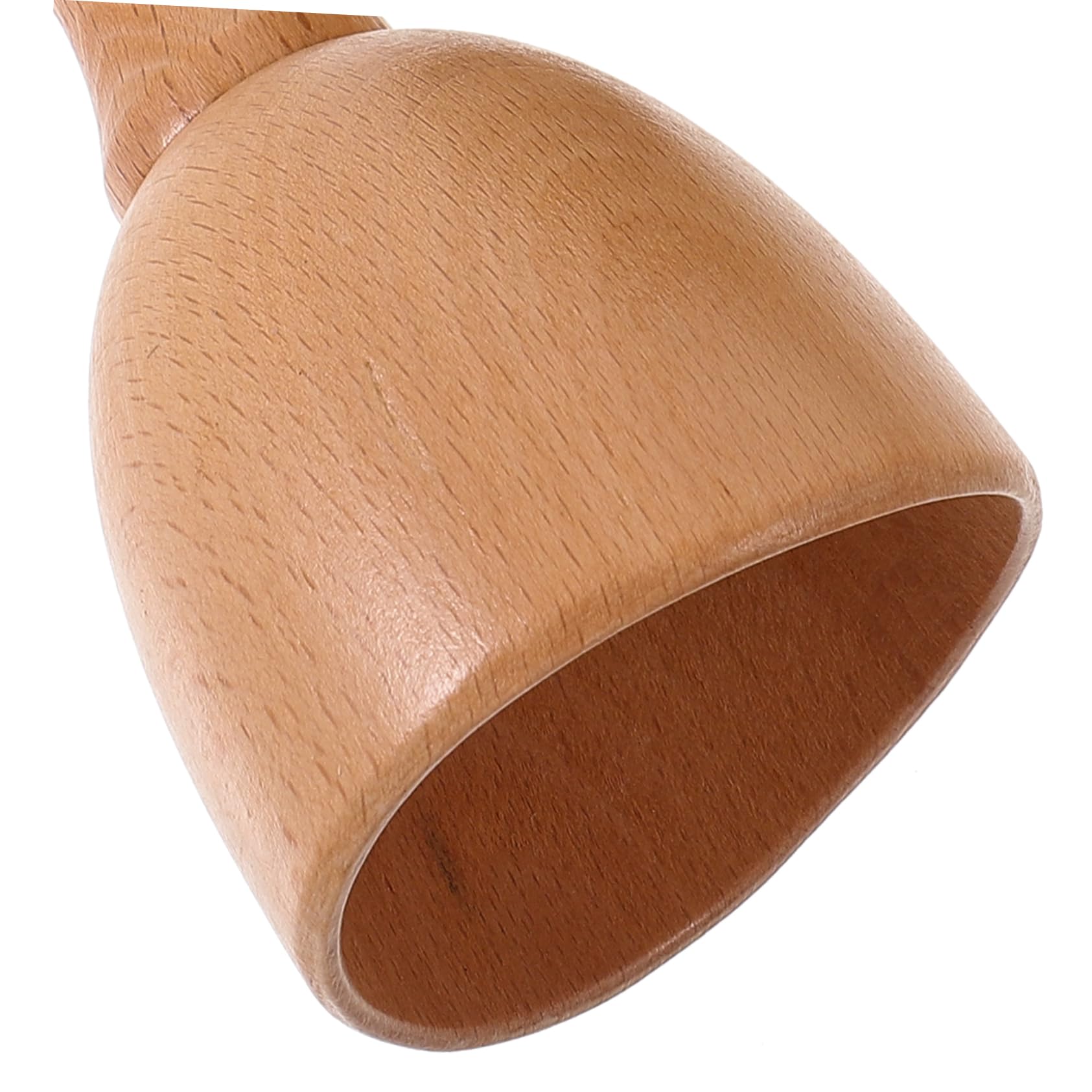 ORFOFE Juego de 2 Tazas de Masaje de Mano Rodillo, Masajeador Muscular Corporal Portátil, Madera Natural, Pequeño Tamaño, para Aliviar Fatiga, Mejorar Circulación y Relajación en Casa,