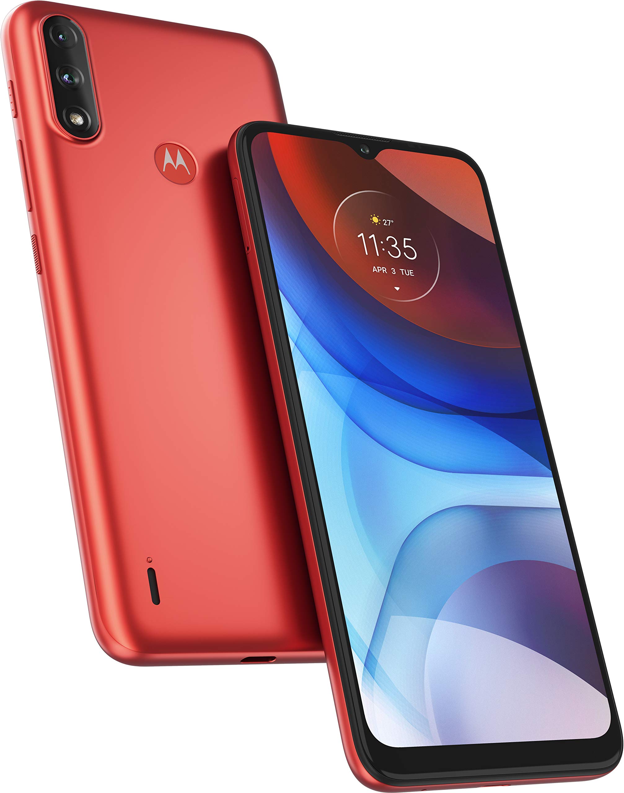 【未開封・新品】moto e7 power コーラルレッド 新品 未開封品」SIMフリー Motorola（モトローラ）e7 power