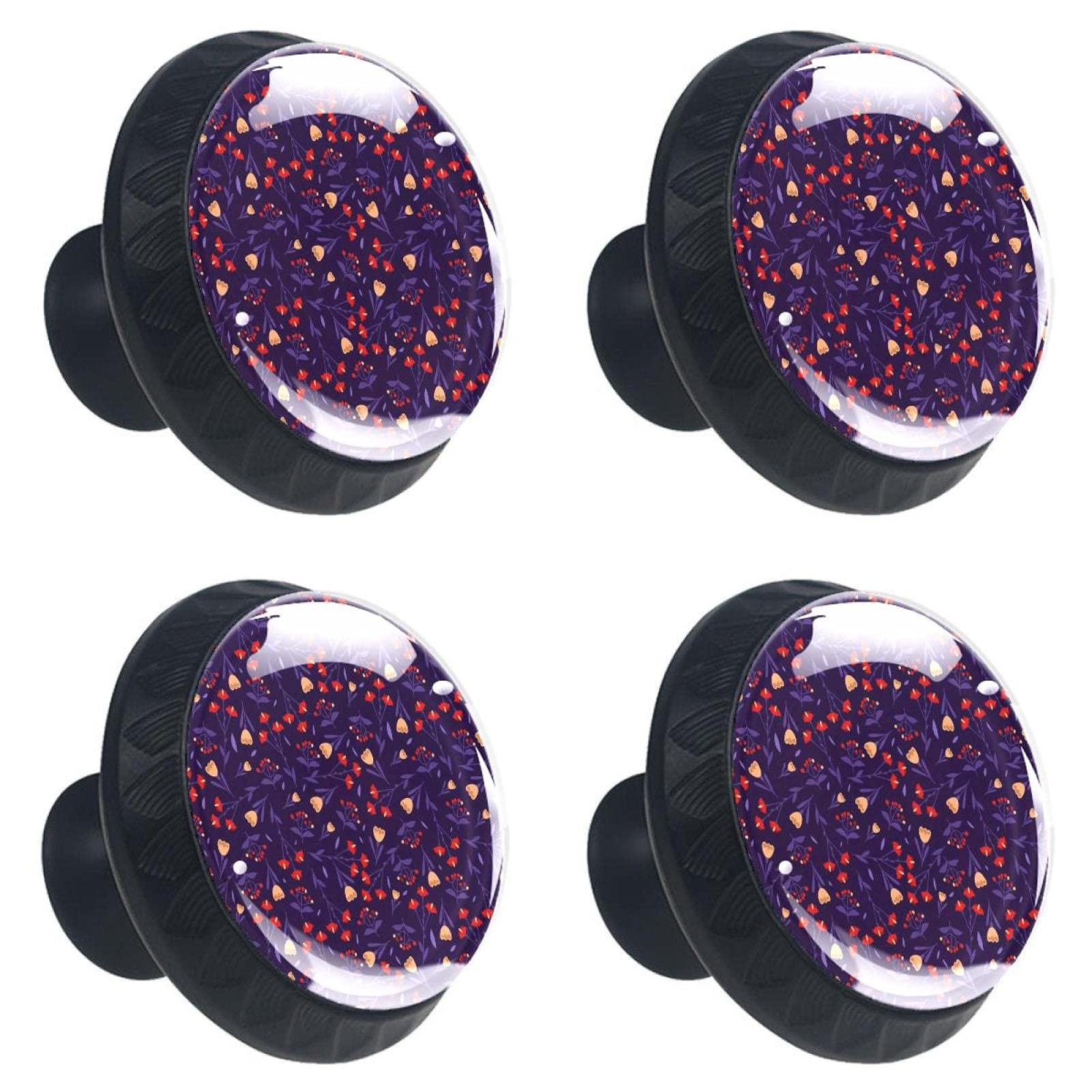 Bouton de tiroir en cristal rouge pour remplacer une poignée de meuble cassée 30 mm
