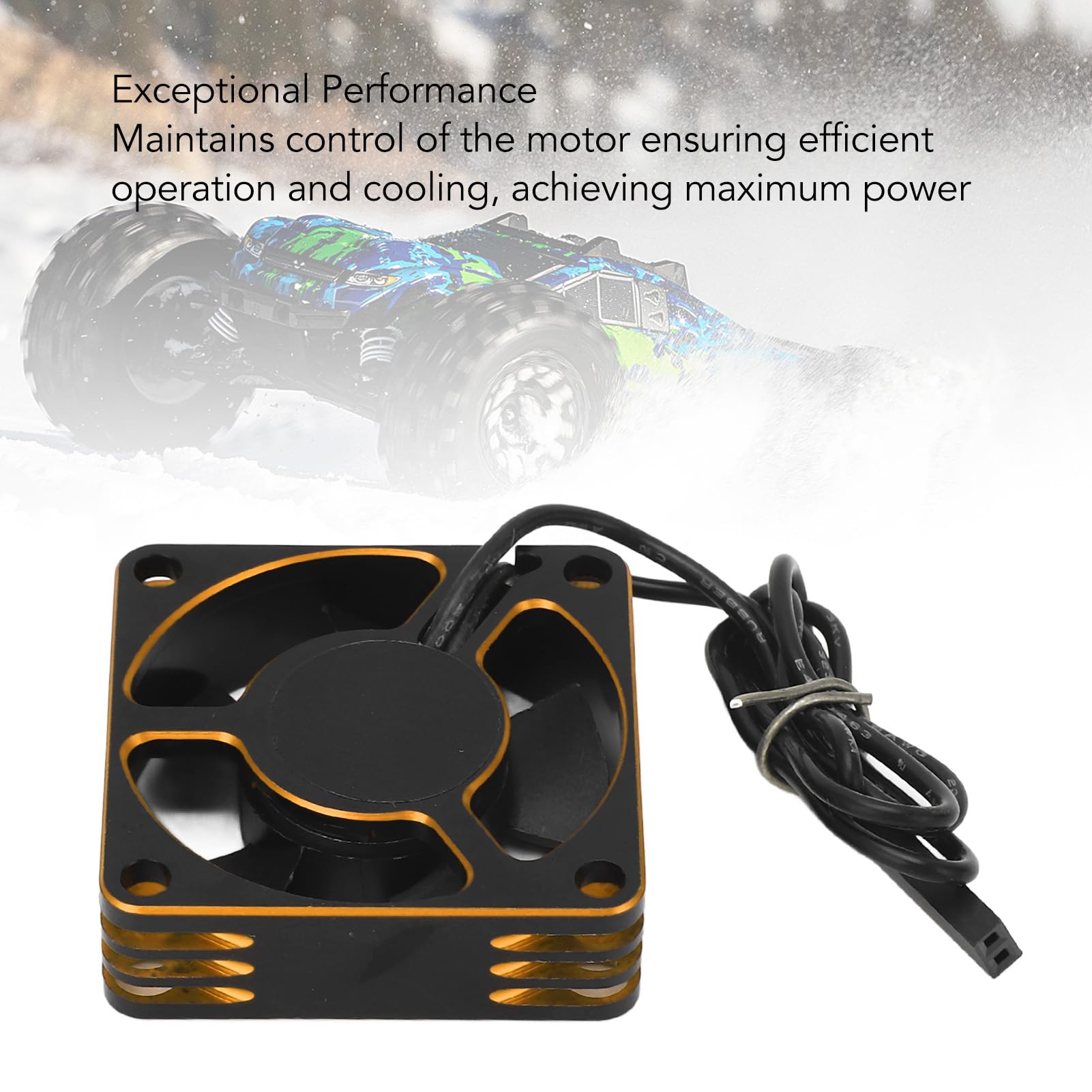 VENTILADOR DE REFRIGERACIÓN doble disipador térmico motor 5-10V 36 mm
