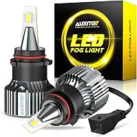 Vista 10 de AUXITO PSX24W - Bombillas LED antiniebla 2504, blanco frío de 6500 K y brillo extremo de 6000 lm, reemplazo de halógeno DRL 12276, para Impreza