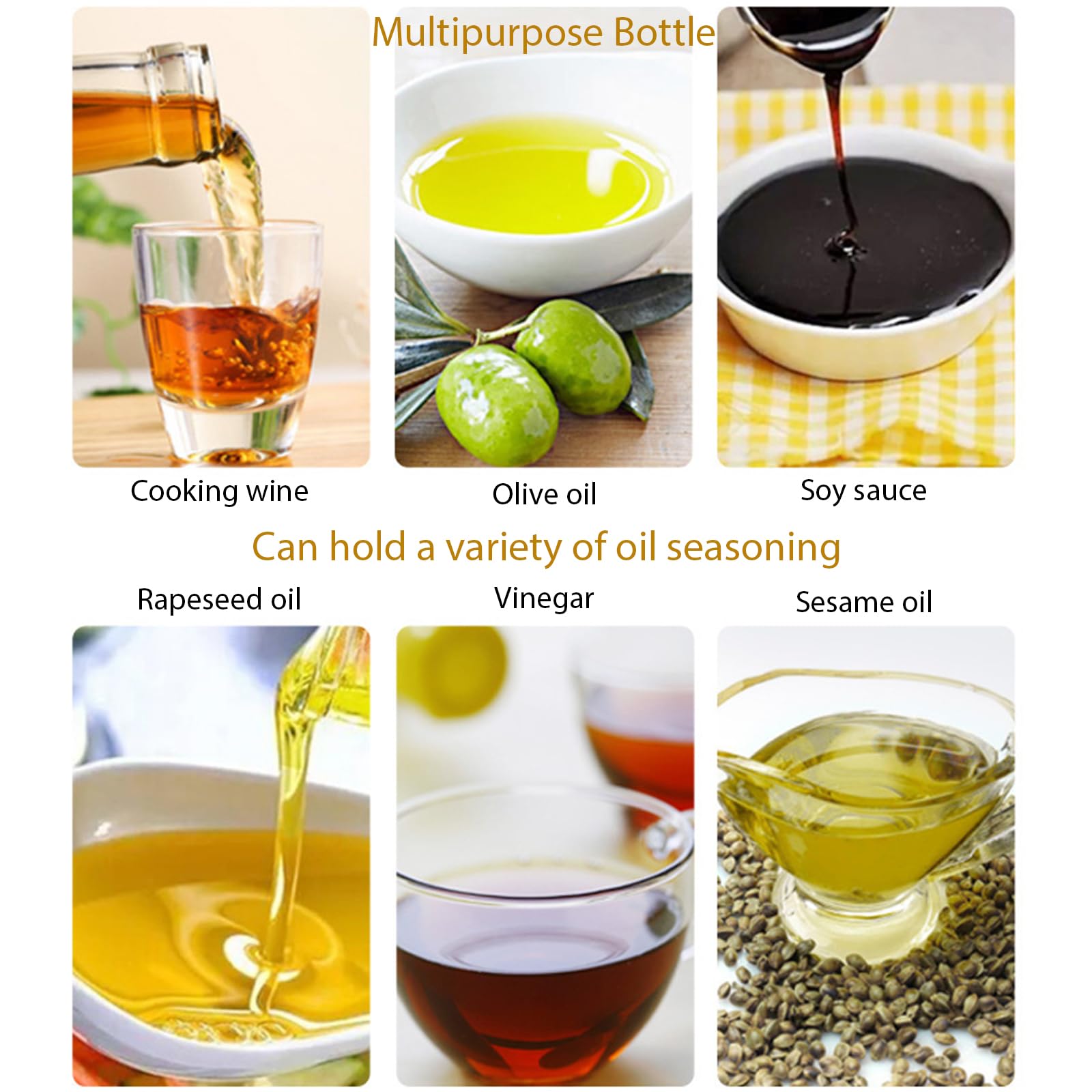 Spruzzatore Olio 300ml In Vetro - Antigoccia Per Cucina Sana, Per Friggitrici Senza Olio - Foto 11