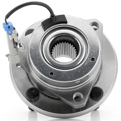 Miniatura 2 de QJZ 513250 - Conjunto de cojinete de cubo de rueda delantera del lado del conductor o del pasajero para [modelos ABS de 4 ruedas solamente] Chevy