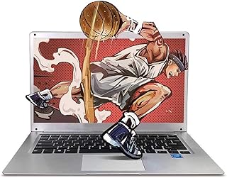 BlueBose HD 14 inch Laptop Windows 10 Home Notebook Quad Core Atom Processor, 64GB eMMC 4 GB RAM Storage Space, USB 3.0 HDMI, Thin and Light Ultrabook PC Computer (64GB Silver)