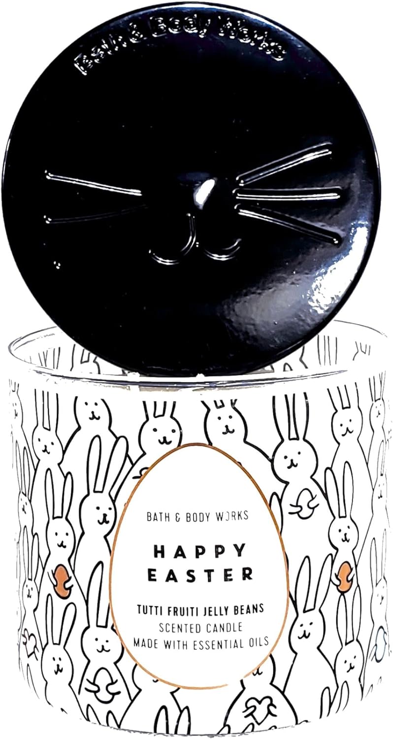 Bath and Body Works Tutti Fruity Jelly Bean 3-Wick Candle 14.5 oz / 411 g