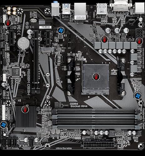 Gigabyte A520M DS3H mATX Motherboard for AMD AM4 CPUs