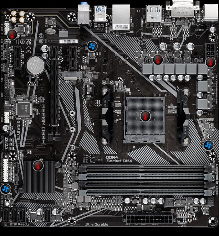 Amazon.com: Gigabyte A520M DS3H Motherboard : Electronics