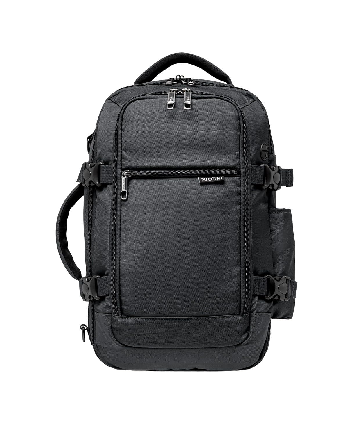 PUCCINI Easy Pack plecak wielofunkcyjny, czarny, 40x20x25 cm (18 l), 40x20x25 cm (18 L)