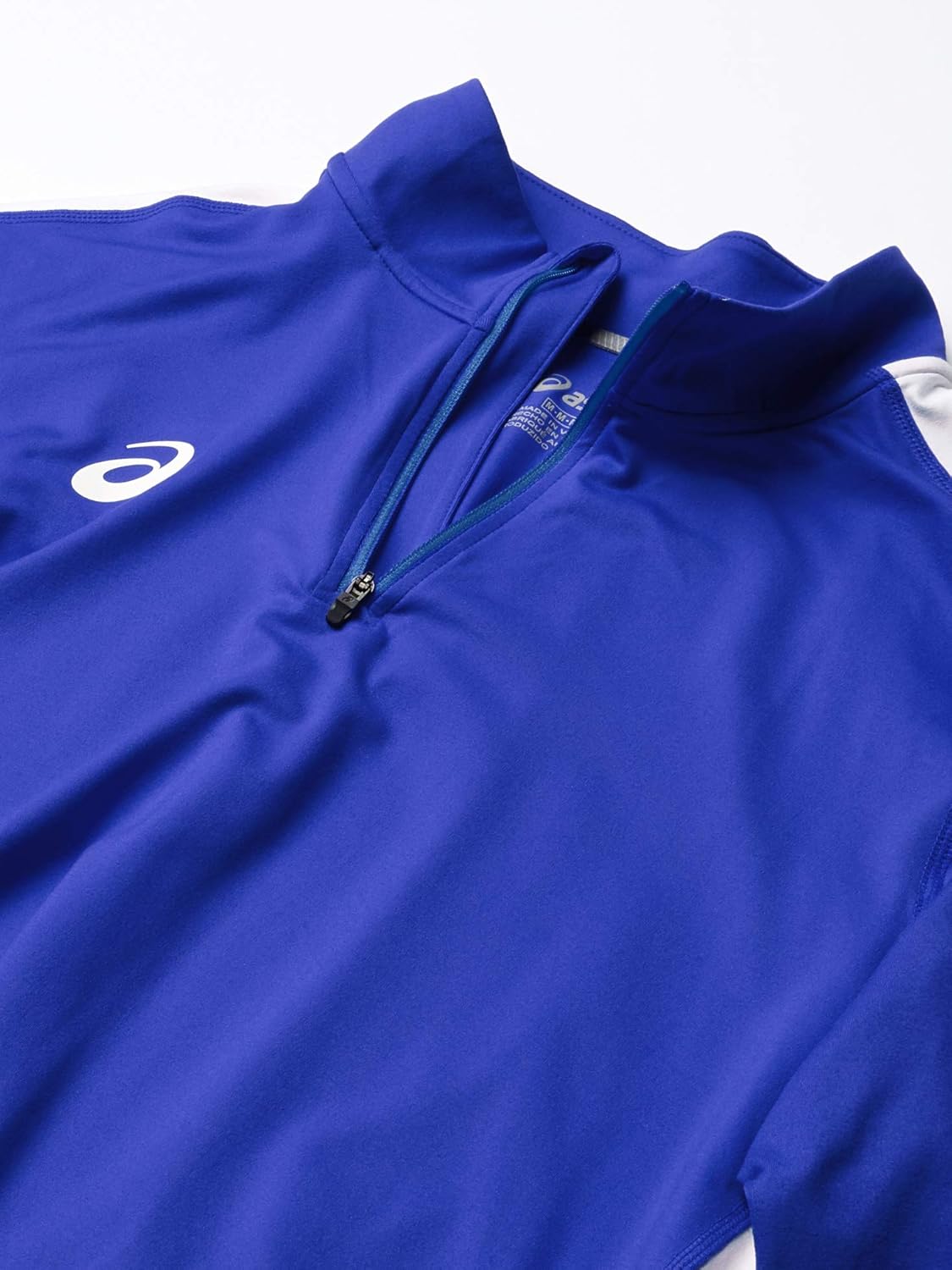 ASICS Team Train 1/4 Zip, Team Royal/Team White, Small