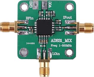 AD831 Radio Frequency Mixer, Wide Dynamic Range RF, IF Converter for Base Station. Easy to Use with DC Isolation. 10dBm LO power