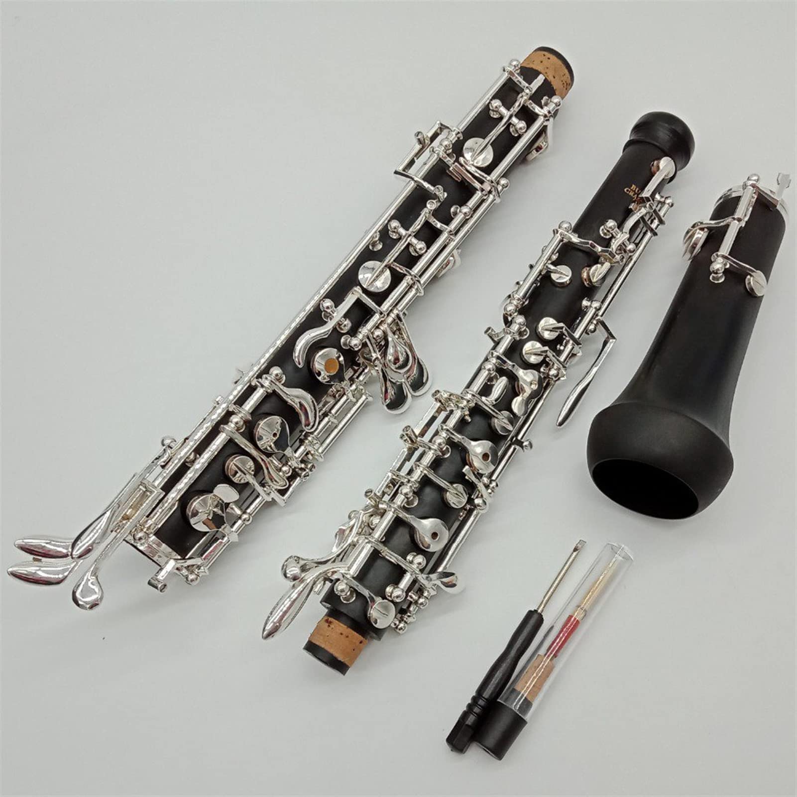 ZUZU Oboe Professional Bakelite Student Oboe C Key Musical Struments con Accessori per Anelli di Custodia Parti Oboe