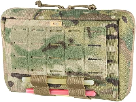 M-Tac Organizer Amin X-Large Elite - Versatile, Compact Admin Bag Made of Cordura 500D, Molle Compatible, with Velcro Panel for Tactical Equipment, Torch, Keys and Documents, Multicam