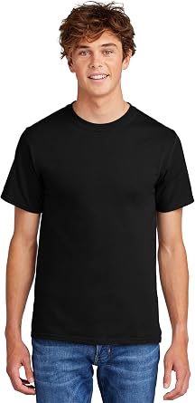 Port & Company Mens Heavyweight Athletic Essential T-Shirt_Jet Black_XL