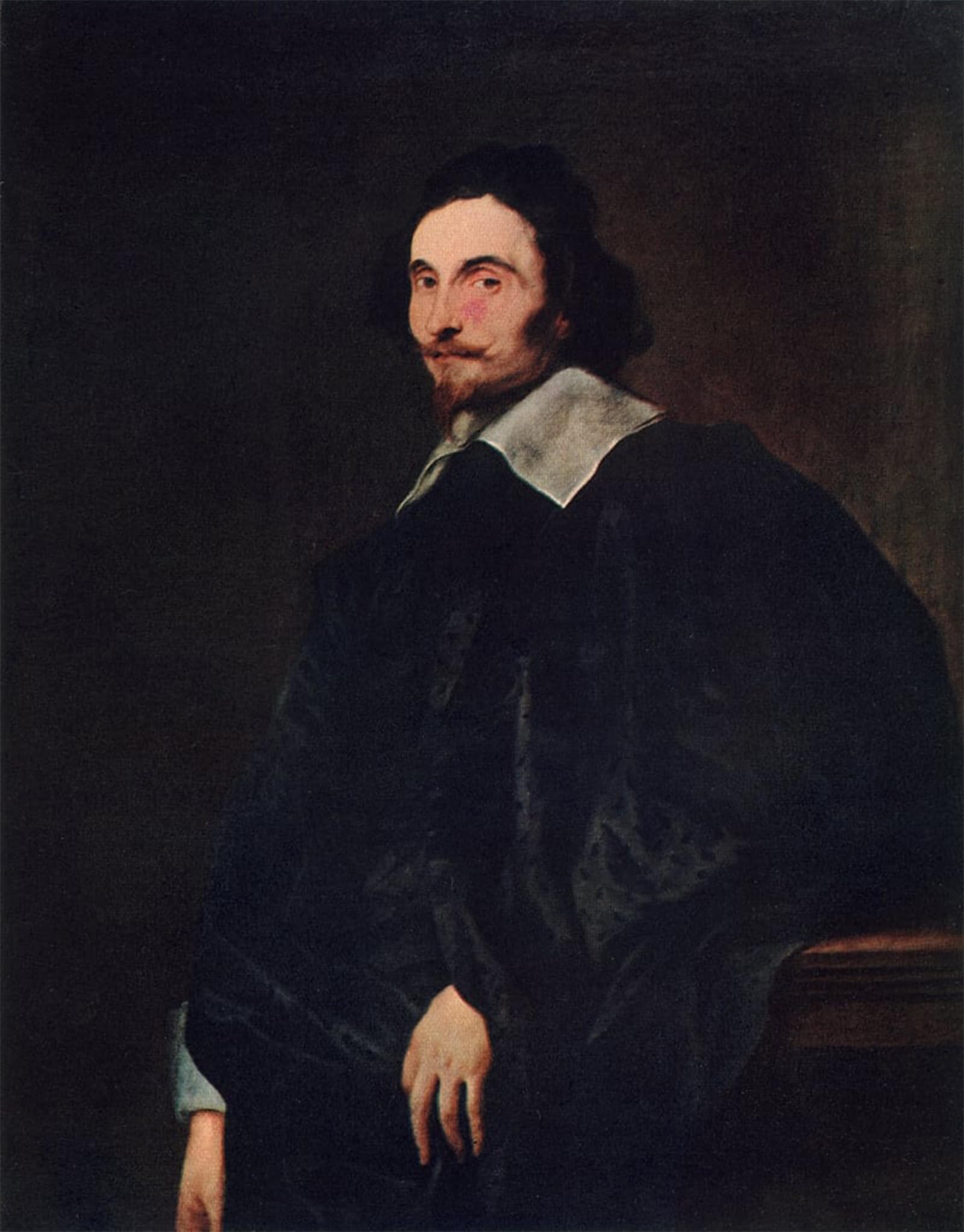 ARTXLXXBN Famous Painting Canvas Artwork Graffiti Print a Senator of Antwerp by Van Dyck Portrait Canvas Image for Home Decor 60x90cm