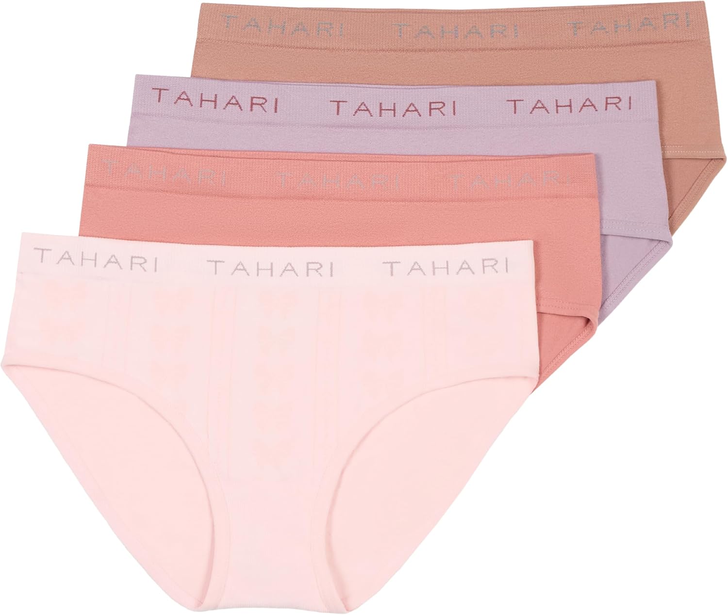 TAHARI girls 4-pack Girls Hipster Underwear