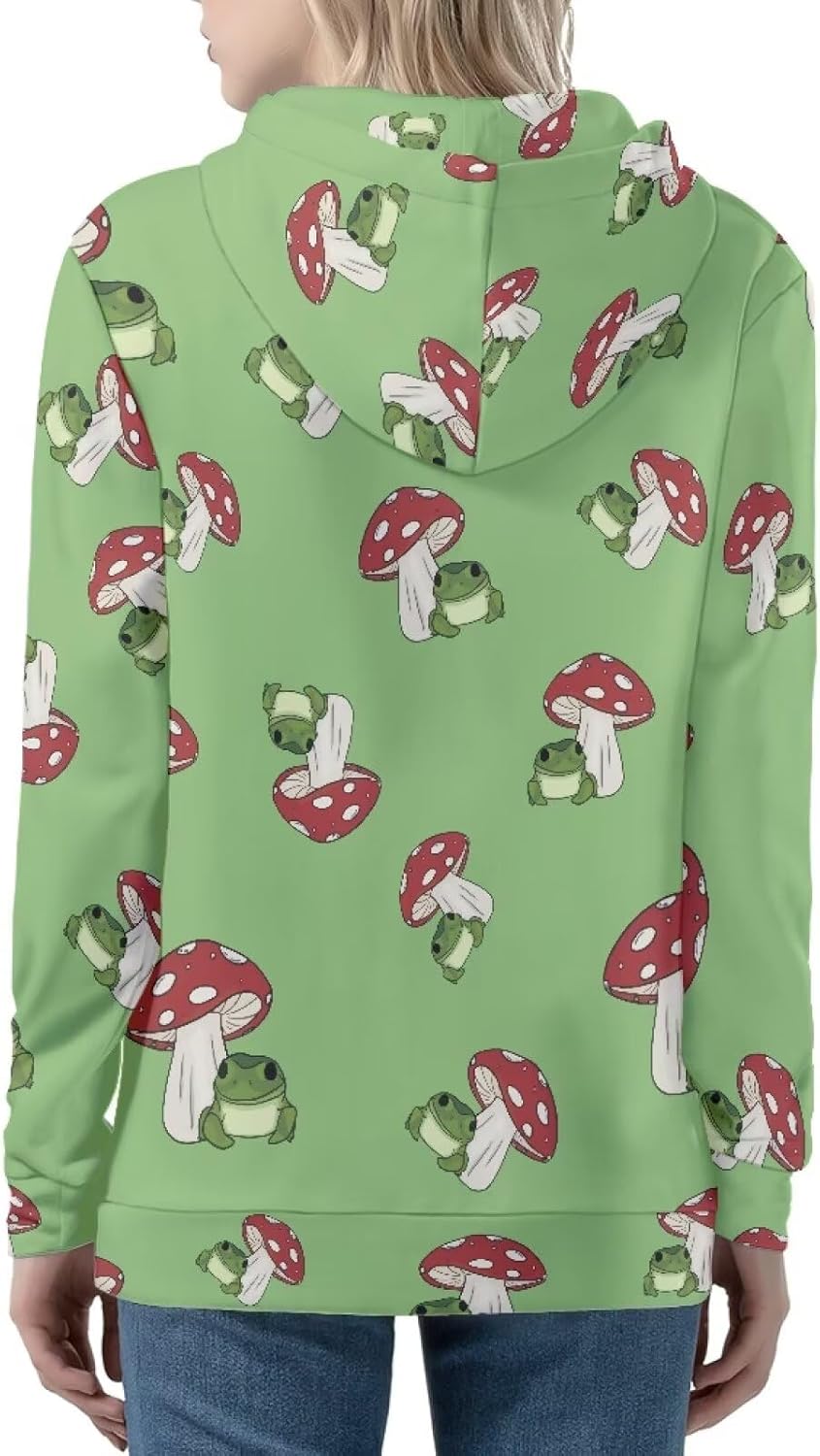 Women's Fashion Hoodies Sweatshirt Teen Girls Zip Up Jacket Long Sleeve Pullover Top XS-5XL