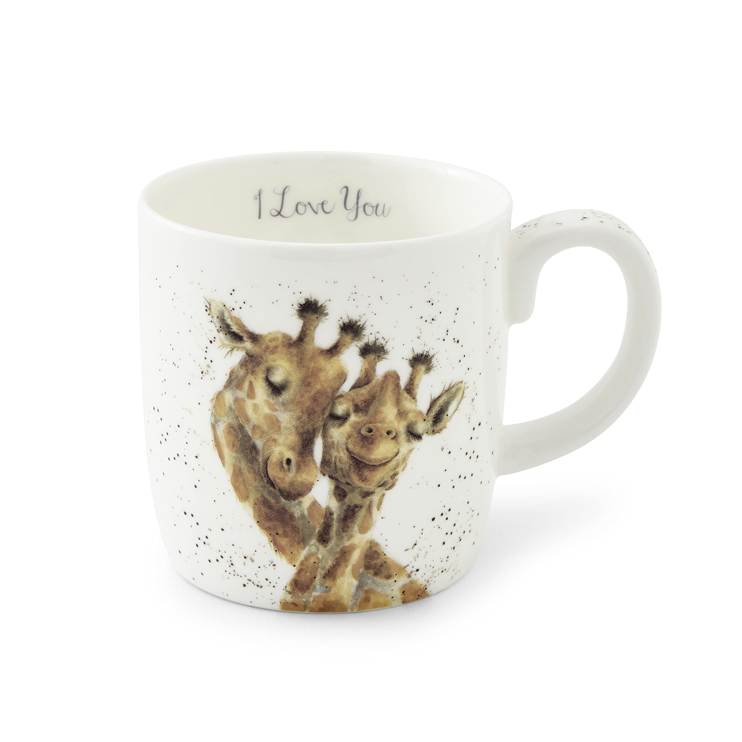 Wrendale Designs "I Love You Single Mug, Multi Coloured, Large