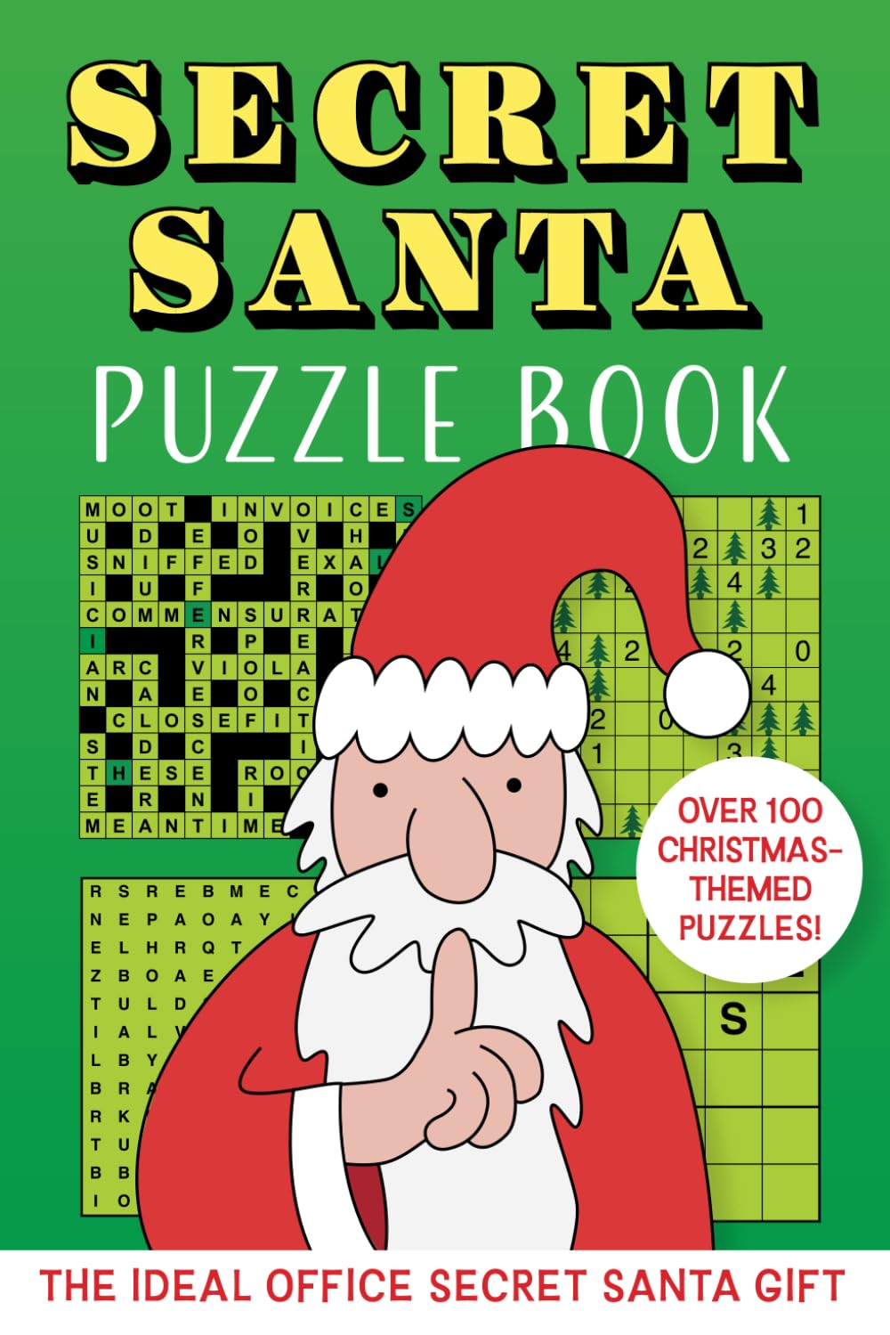Secret Santa Puzzle Book: The ideal office Secret Santa gift