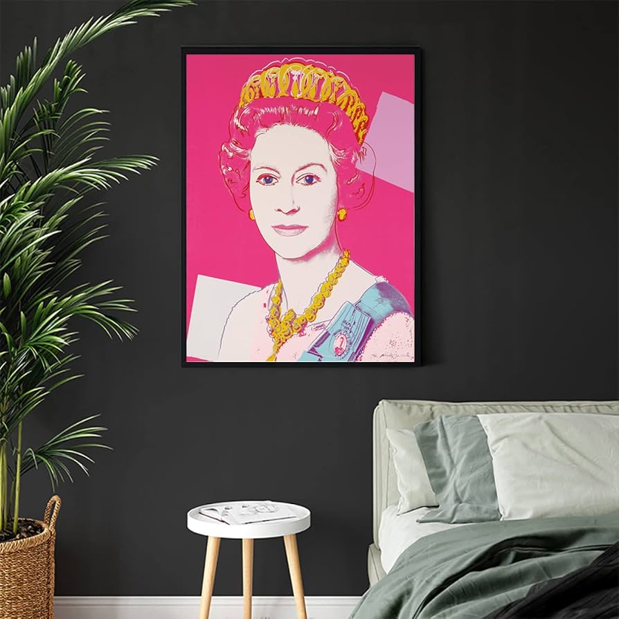 Amazon.co.jp: アンディウォーホルポスター女王エリザベス2世